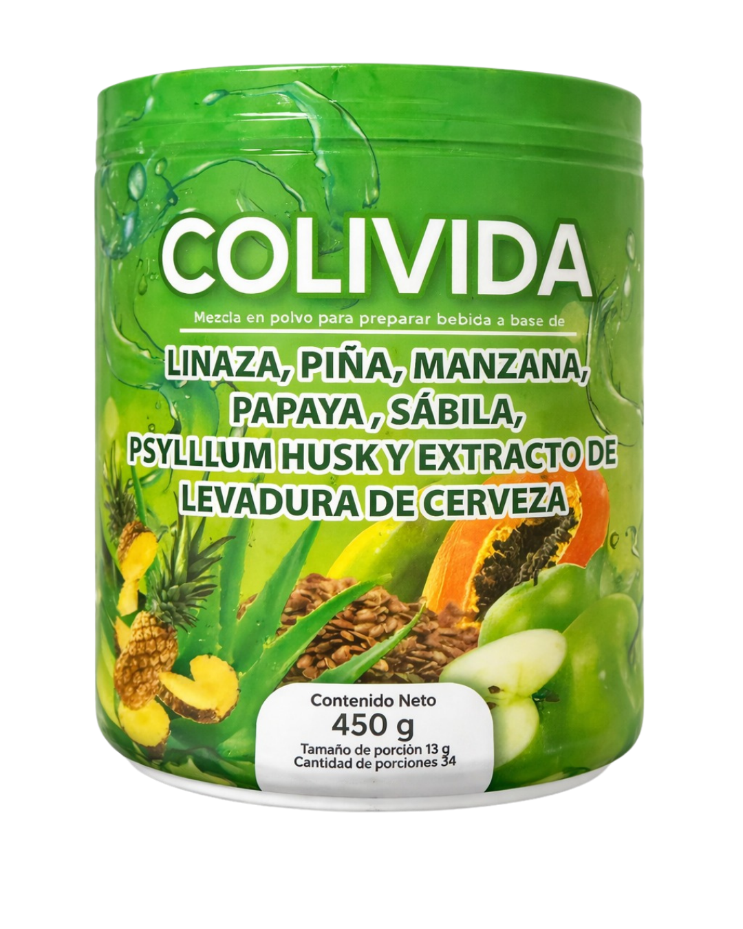 Colivida - mezcla en polvo detox